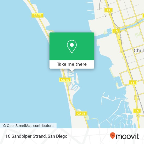 Mapa de 16 Sandpiper Strand
