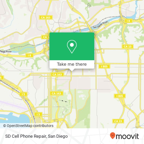 Mapa de SD Cell Phone Repair