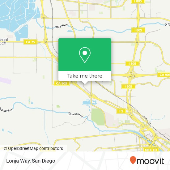 Mapa de Lonja Way