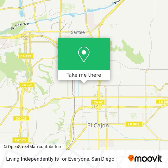 Living Independently Is for Everyone map