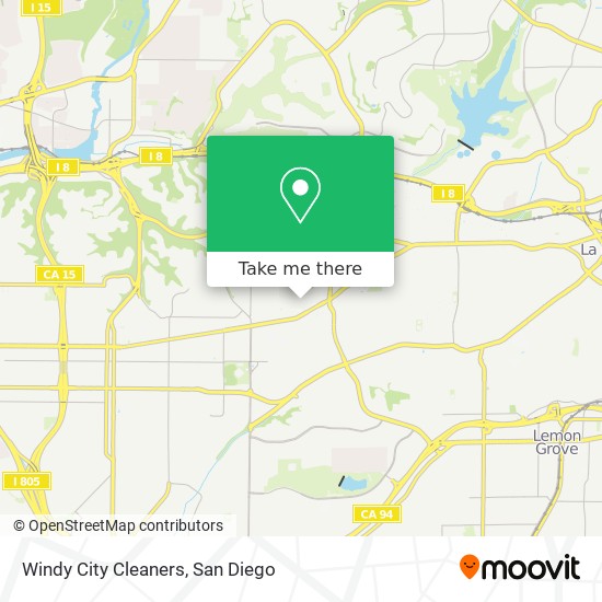 Mapa de Windy City Cleaners
