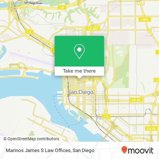 Mapa de Marinos James S Law Offices