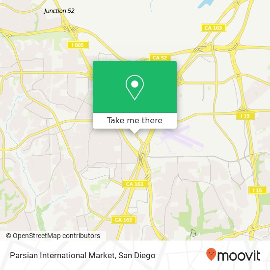 Mapa de Parsian International Market