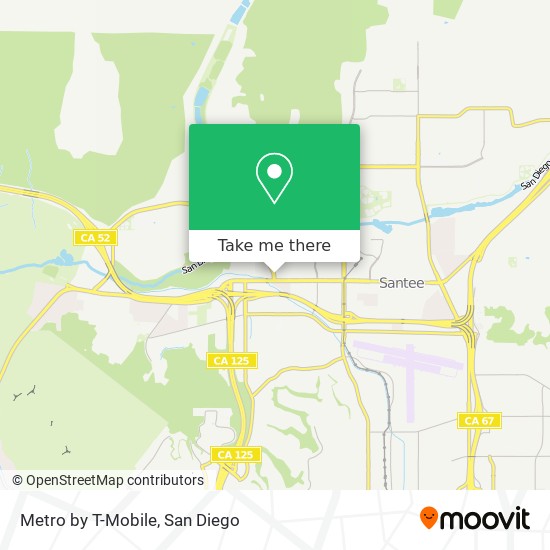 Mapa de Metro by T-Mobile