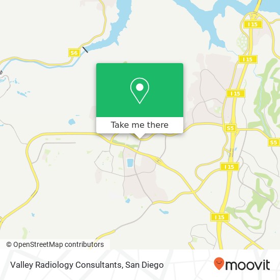 Valley Radiology Consultants map