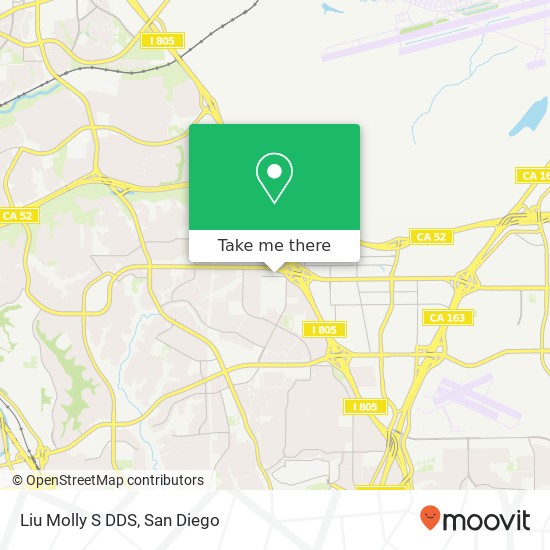 Mapa de Liu Molly S DDS