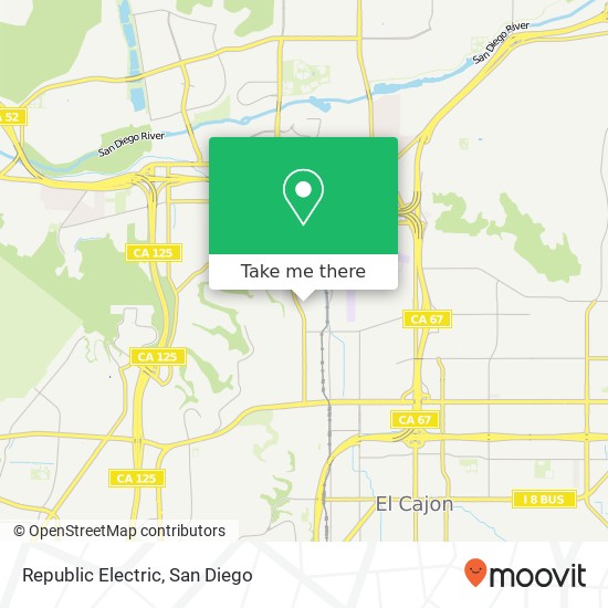 Mapa de Republic Electric