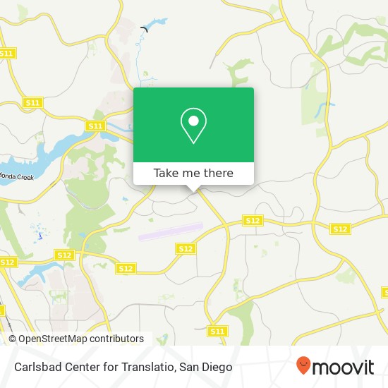 Mapa de Carlsbad Center for Translatio