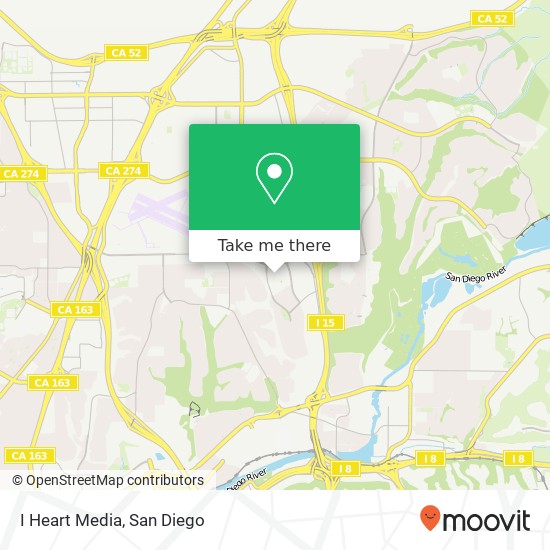 Mapa de I Heart Media