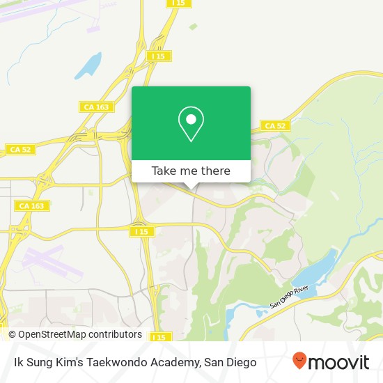 Mapa de Ik Sung Kim's Taekwondo Academy