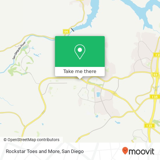 Mapa de Rockstar Toes and More