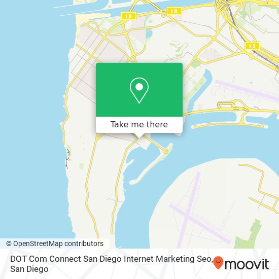 DOT Com Connect San Diego Internet Marketing Seo map