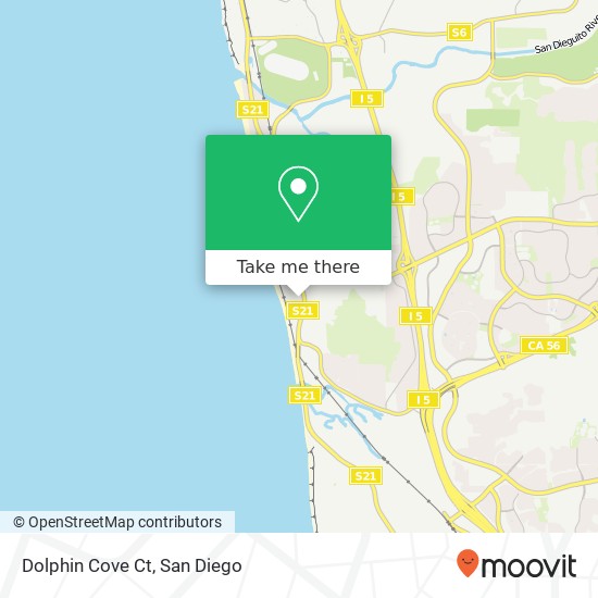 Mapa de Dolphin Cove Ct