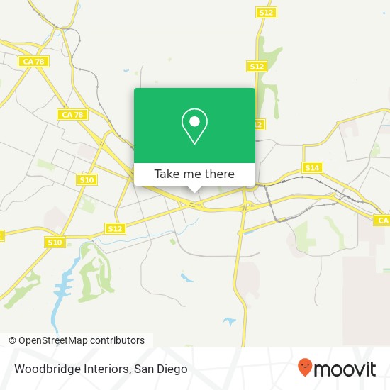 Woodbridge Interiors map