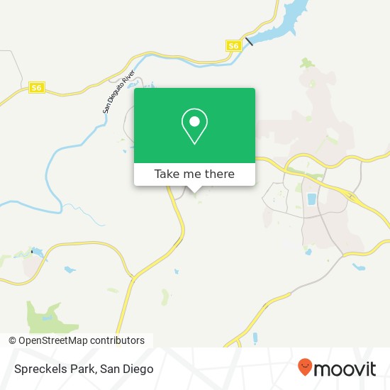 Mapa de Spreckels Park