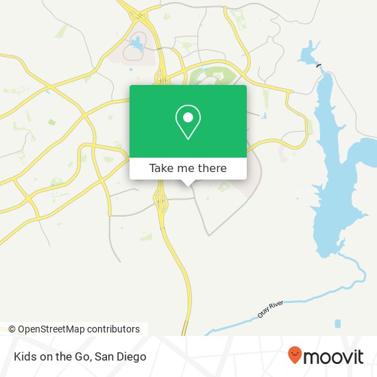 Kids on the Go map
