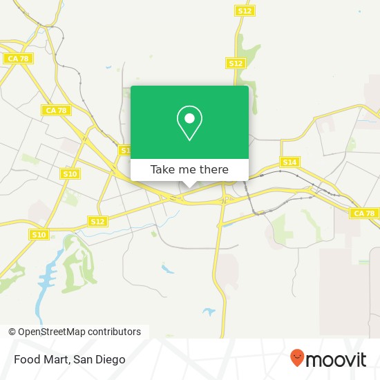 Food Mart map