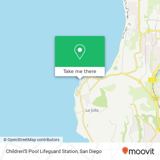 Mapa de Children’S Pool Lifeguard Station