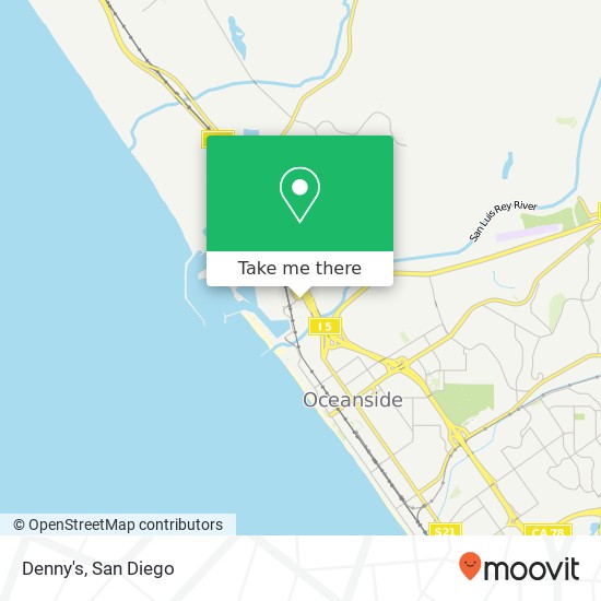 Denny's map