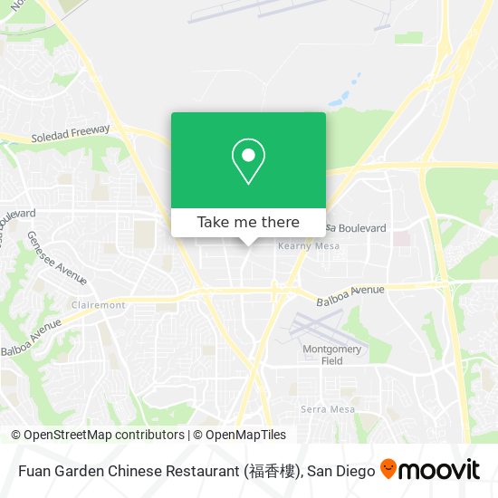 Fuan Garden Chinese Restaurant (福香樓) map