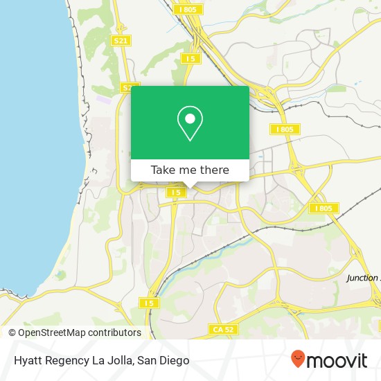 Mapa de Hyatt Regency La Jolla