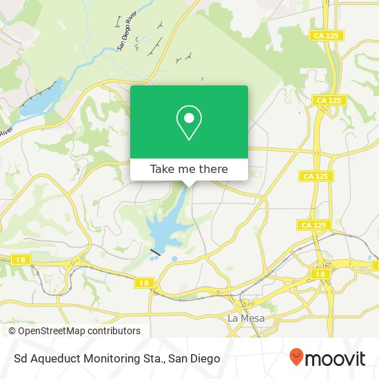 Mapa de Sd Aqueduct Monitoring Sta.