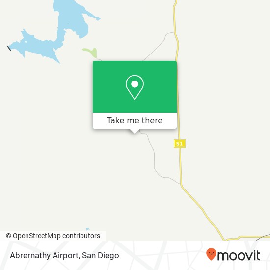 Mapa de Abrernathy Airport