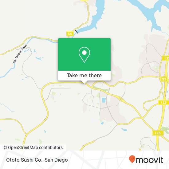 Mapa de Ototo Sushi Co.