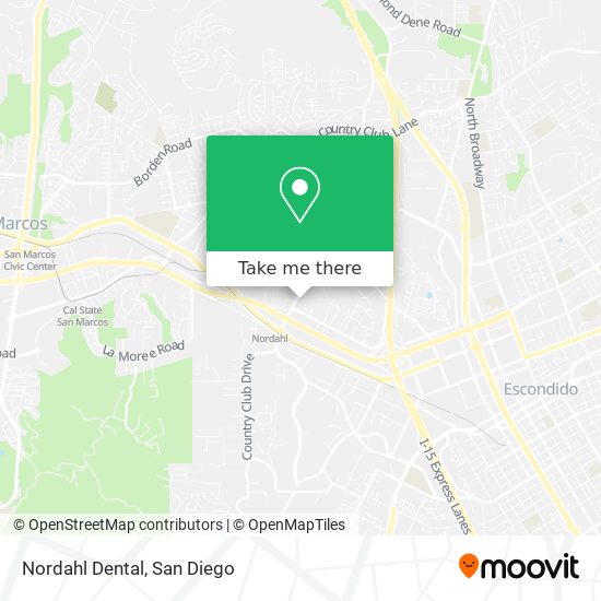 Mapa de Nordahl Dental