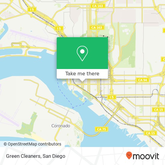 Green Cleaners map