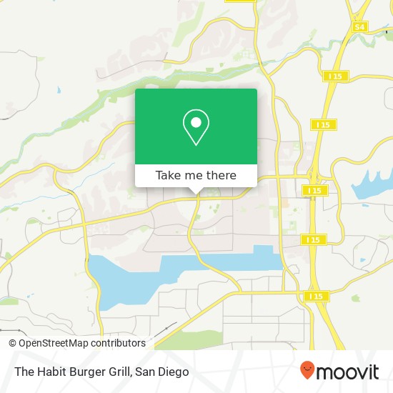 Mapa de The Habit Burger Grill