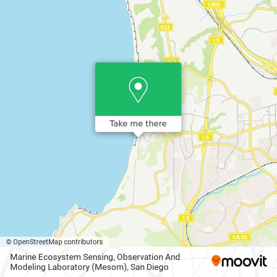 Marine Ecosystem Sensing, Observation And Modeling Laboratory (Mesom) map