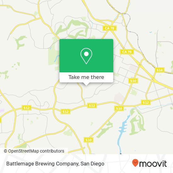 Mapa de Battlemage Brewing Company