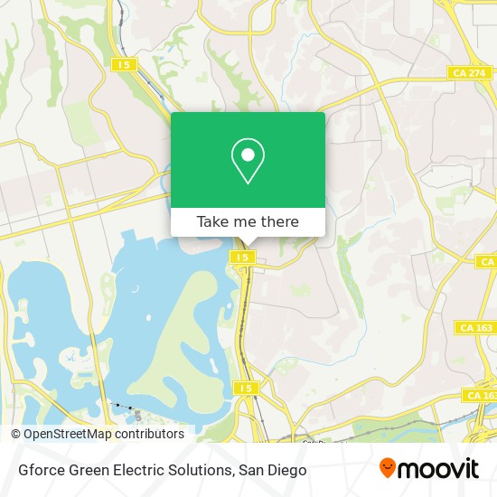 Mapa de Gforce Green Electric Solutions