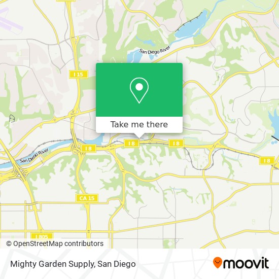 Mapa de Mighty Garden Supply