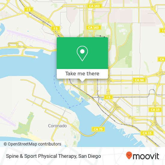 Mapa de Spine & Sport Physical Therapy