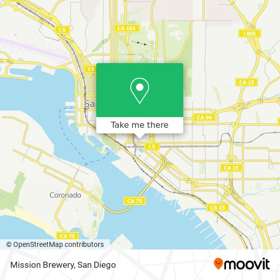 Mission Brewery map