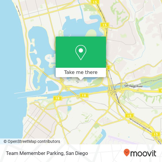 Team Memember Parking map