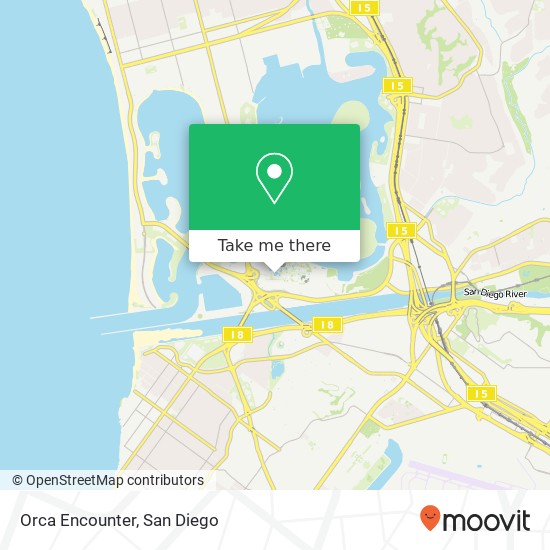 Orca Encounter map