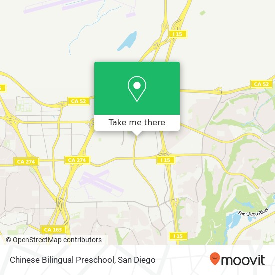 Chinese Bilingual Preschool map