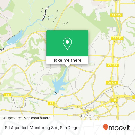 Mapa de Sd Aqueduct Monitoring Sta.