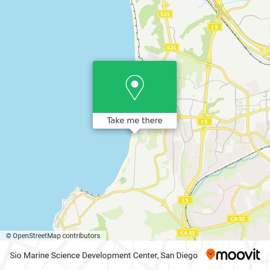 Sio Marine Science Development Center map