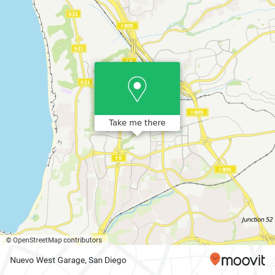 Nuevo West Garage map