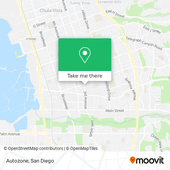 Autozone map