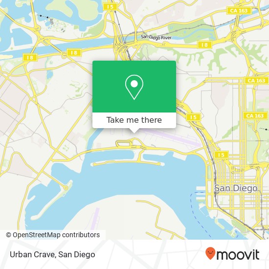 Urban Crave map