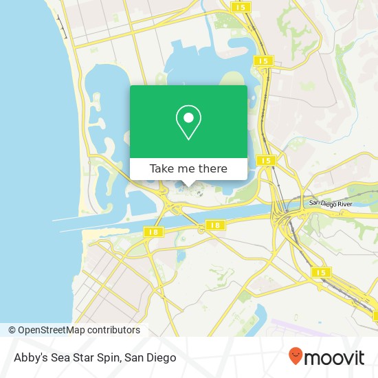 Abby's Sea Star Spin map
