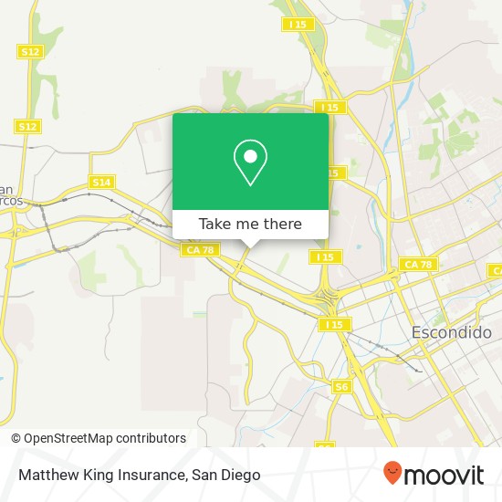 Mapa de Matthew King Insurance