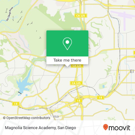 Mapa de Magnolia Science Academy