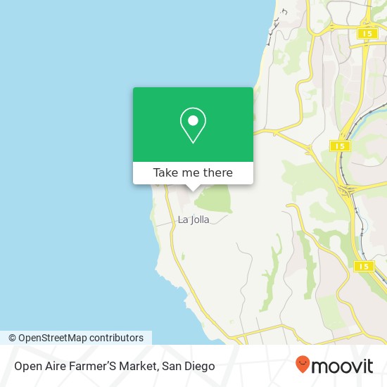 Mapa de Open Aire Farmer’S Market