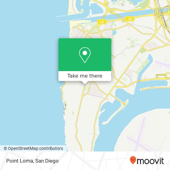 Point Loma map